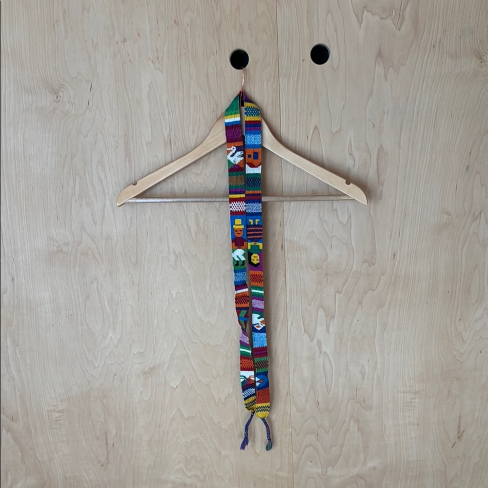 Colorful Vintage 90s Woven Belt